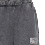 Pantaloni joggers in felpa con logo 105508 A33MK10 PINKO 