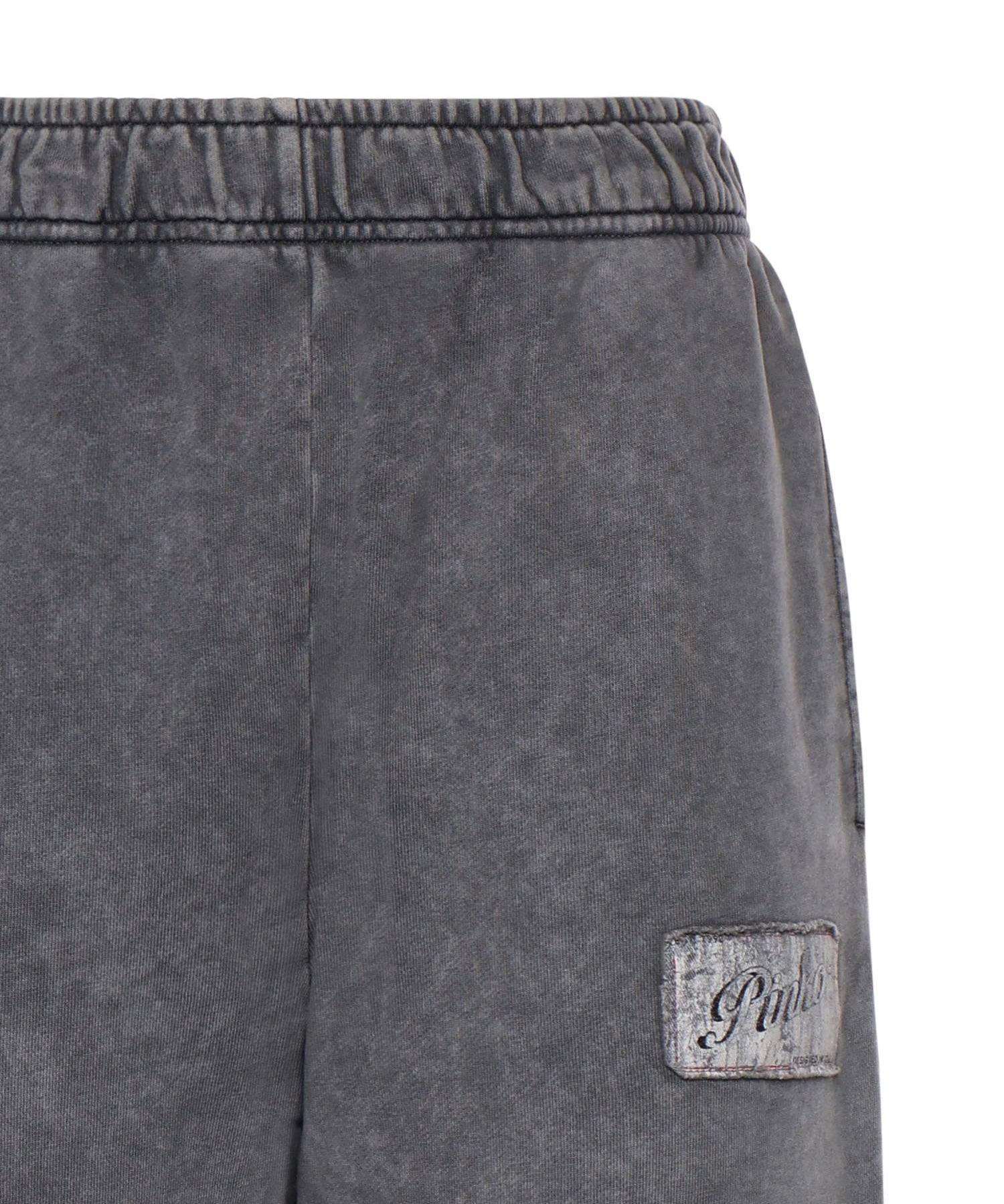 Pantaloni joggers in felpa con logo 105508 A33MK10 PINKO 