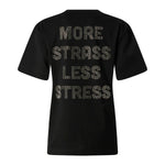 T-shirt More Strass Less Stress in cotone 105526 A33SZ99 PINKO 