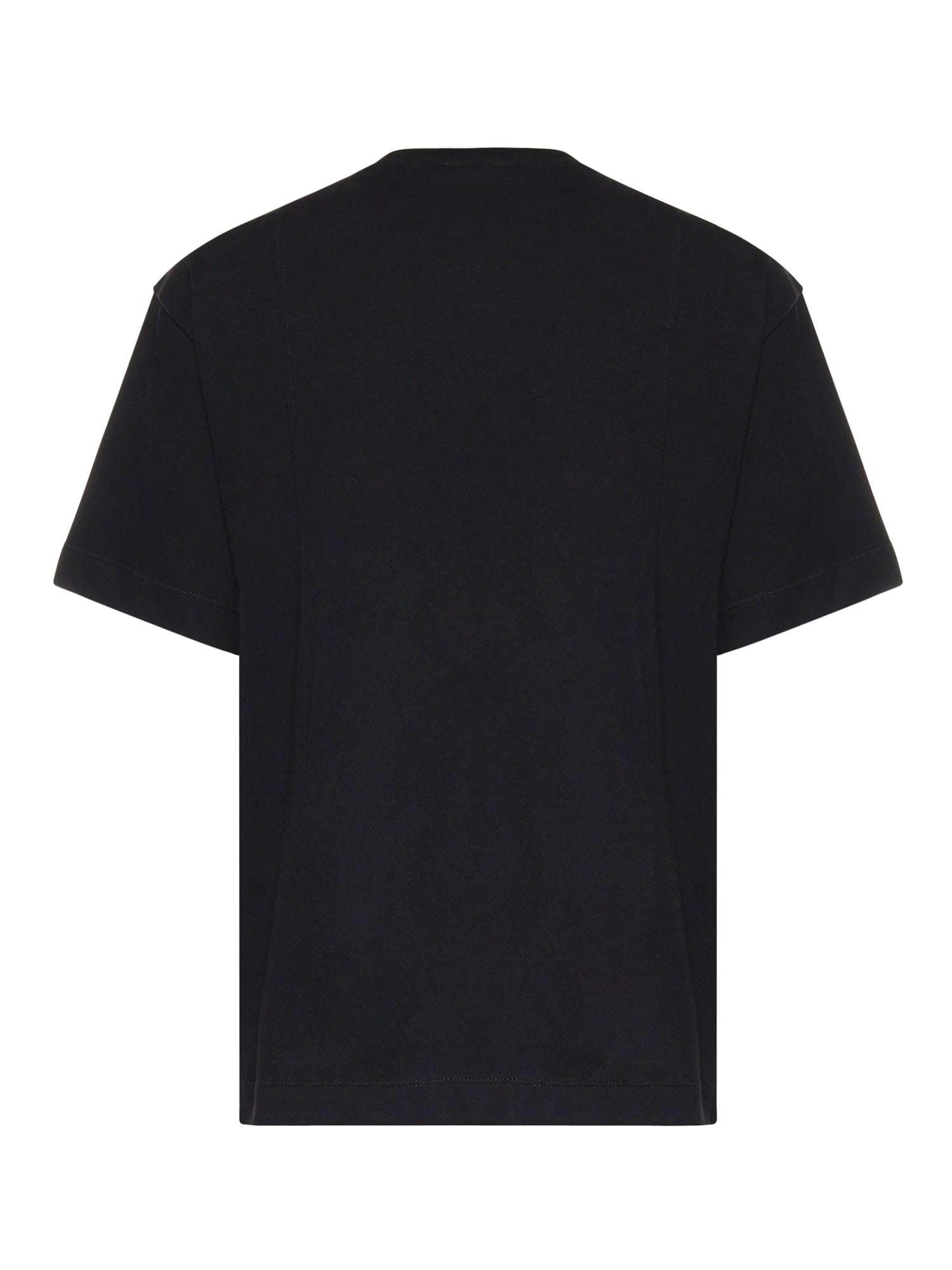 T-shirt con ricamo cuore in cotone 105665 A326Z99 PINKO 