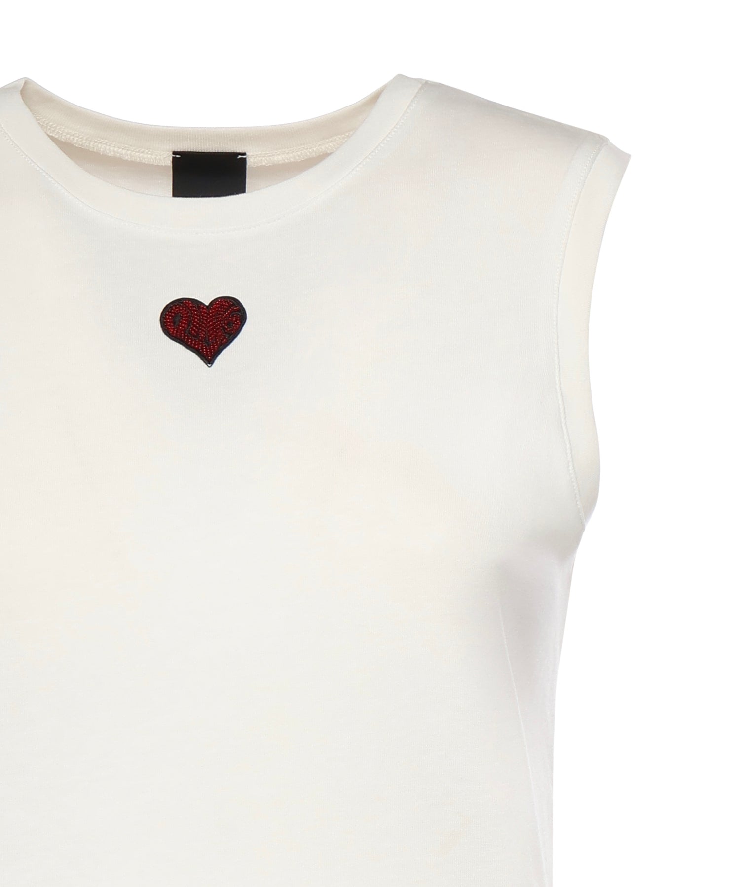 Tank top in jersey di cotone 105741 A326Z05 PINKO 