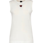 Tank top in jersey di cotone 105741 A326Z05 PINKO 