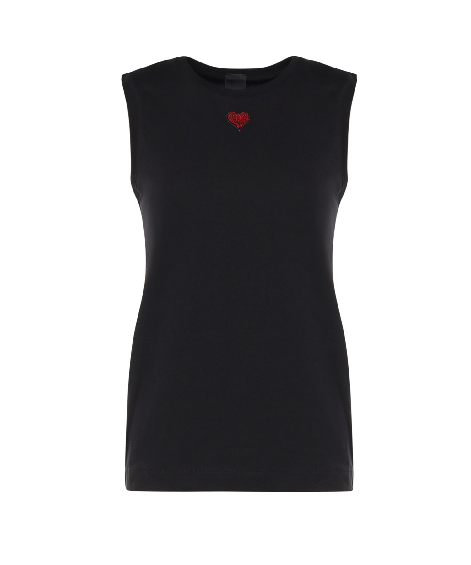 Tank top in jersey di cotone 105741 A326Z99 PINKO 
