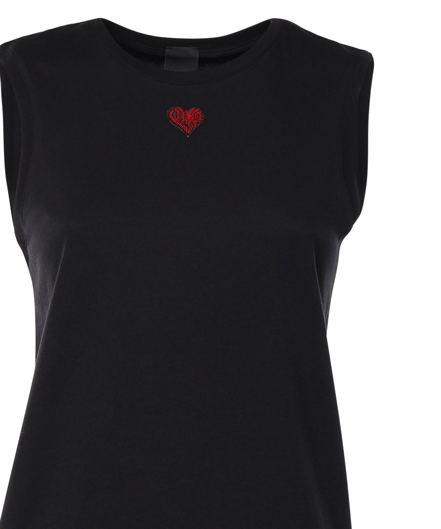 Tank top in jersey di cotone 105741 A326Z99 PINKO 