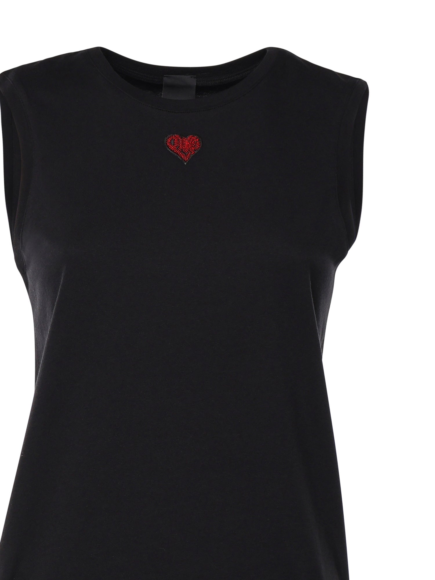 Tank top in jersey di cotone 105741 A326Z99 PINKO 