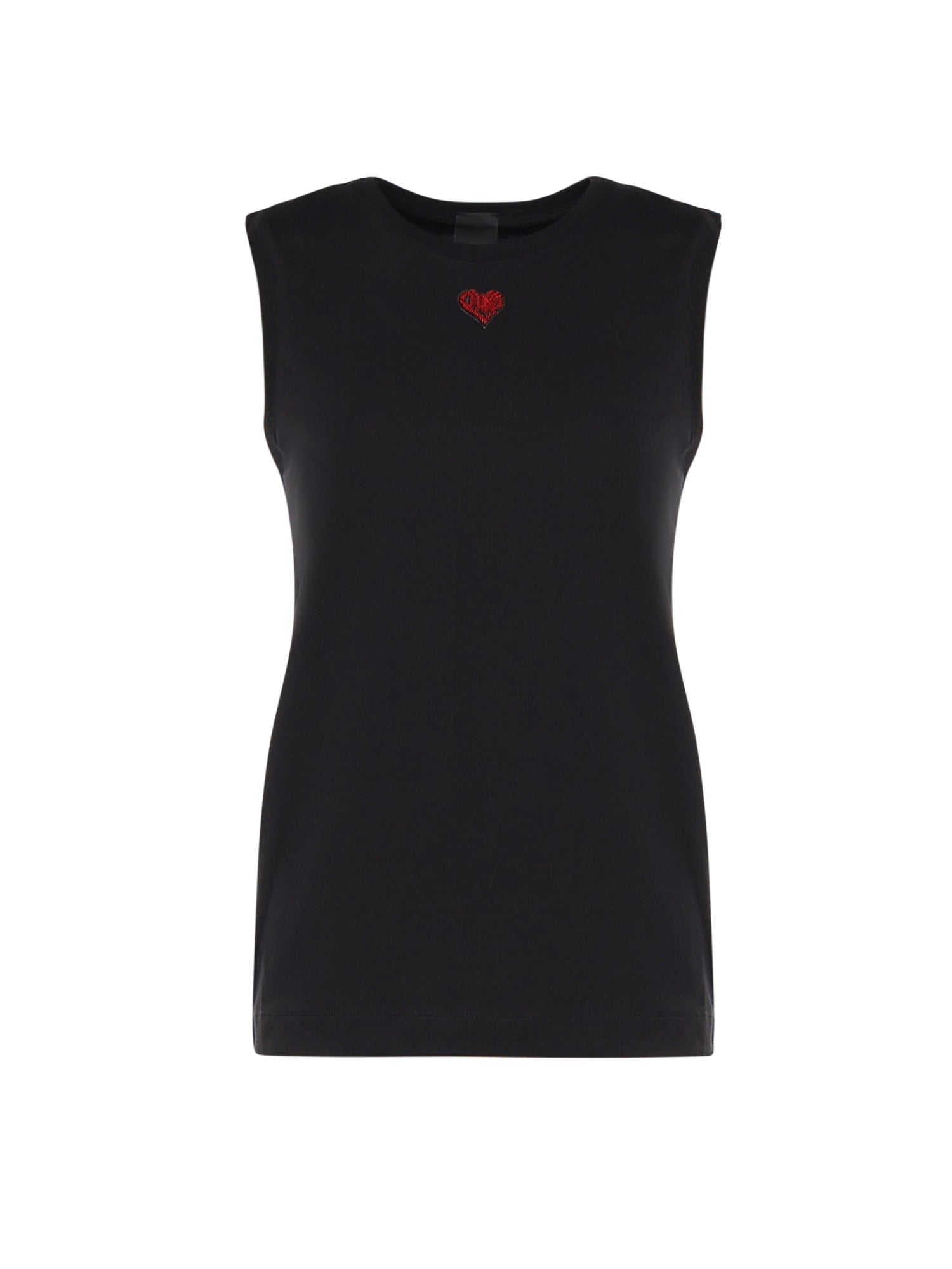 Tank top in jersey di cotone 105741 A326Z99 PINKO 