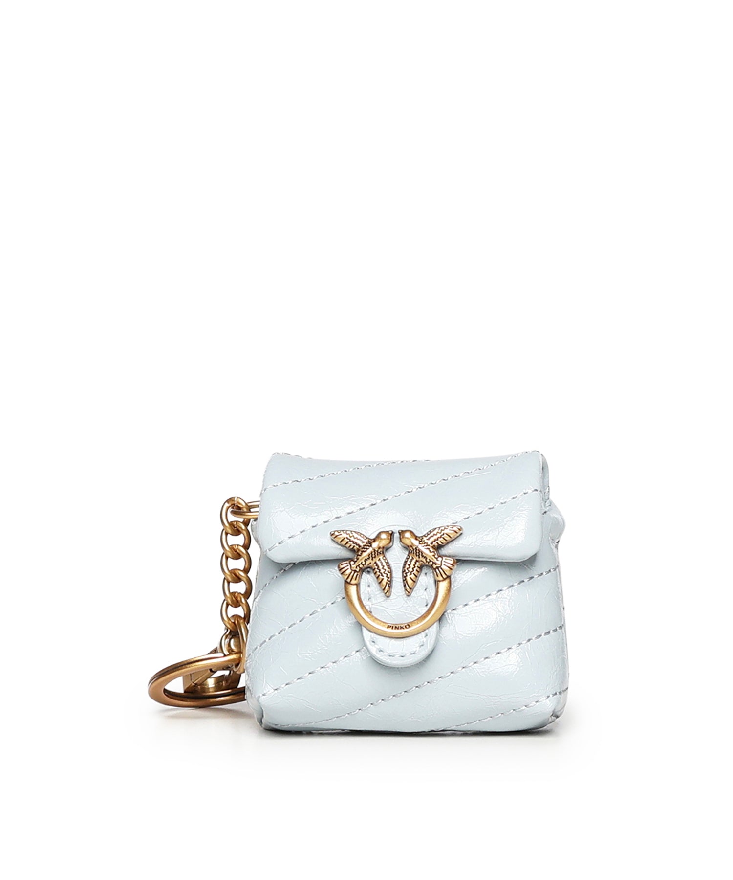 Custodia AirPods Love Bag Puff in pelle 105869 A37OE37Q PINKO 