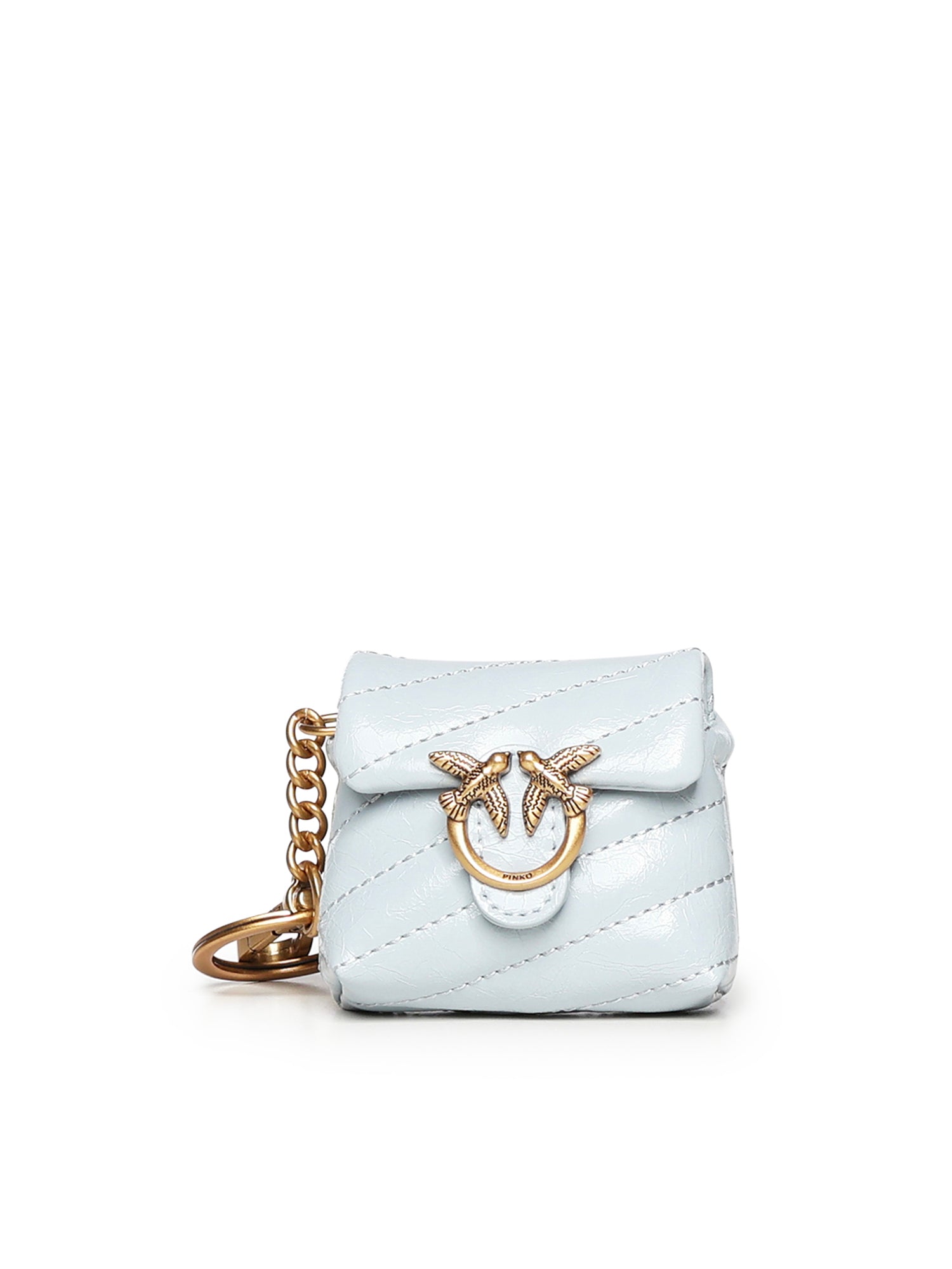 Custodia AirPods Love Bag Puff in pelle 105869 A37OE37Q PINKO 