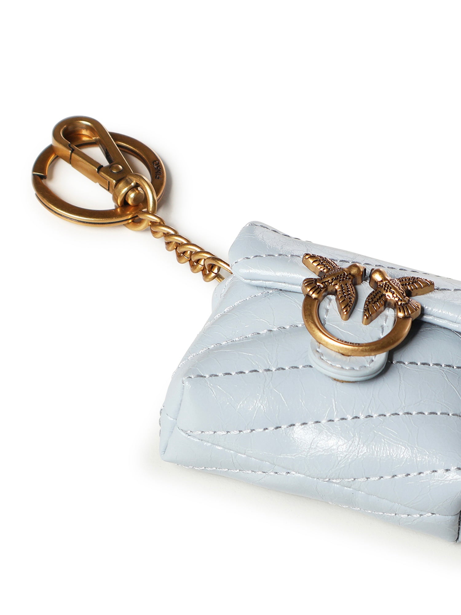 Custodia AirPods Love Bag Puff in pelle 105869 A37OE37Q PINKO 