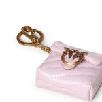 Custodia AirPods Love Bag Puff in pelle 105869 A37OP26Q PINKO 