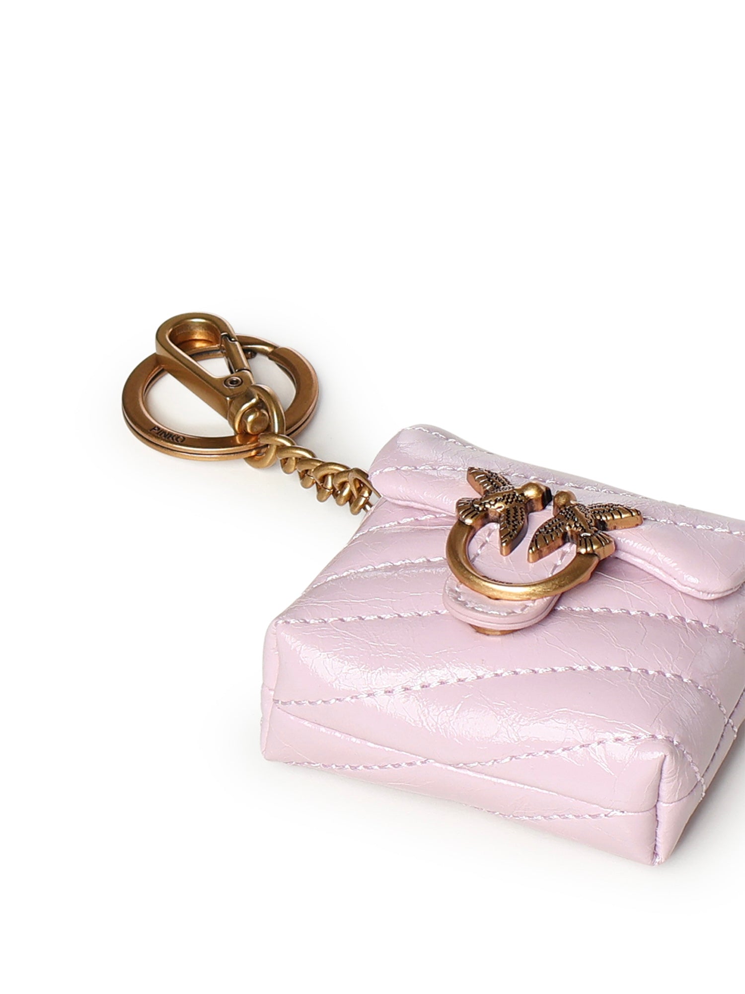 Custodia AirPods Love Bag Puff in pelle 105869 A37OP26Q PINKO 