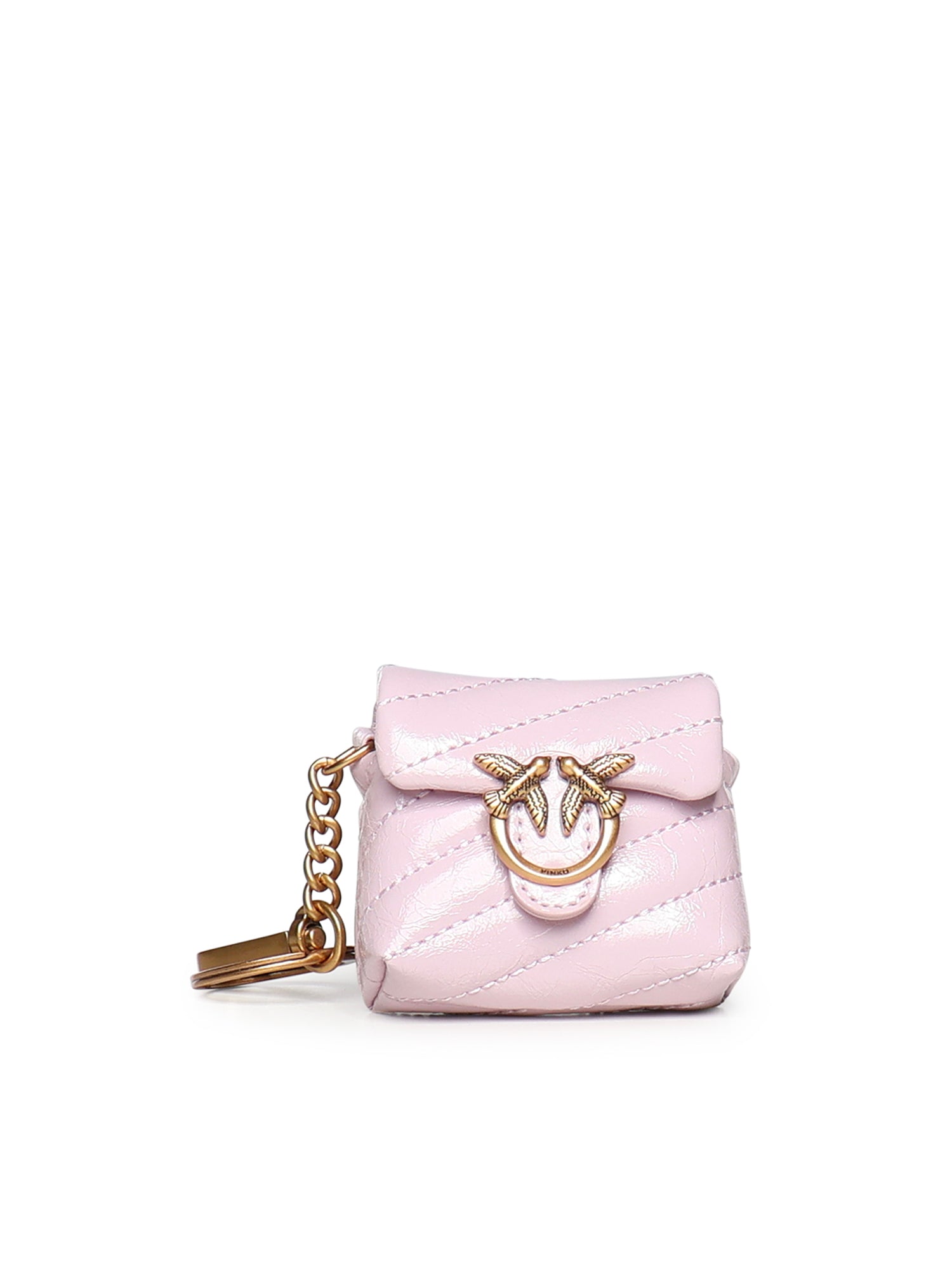 Custodia AirPods Love Bag Puff in pelle 105869 A37OP26Q PINKO 
