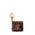 Custodia AirPods Love Bag Puff in pelle<BR/> 105869 A37OR49Q PINKO 