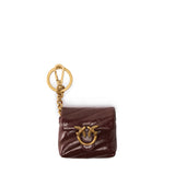 Custodia AirPods Love Bag Puff in pelle<BR/> 105869 A37OR49Q PINKO 