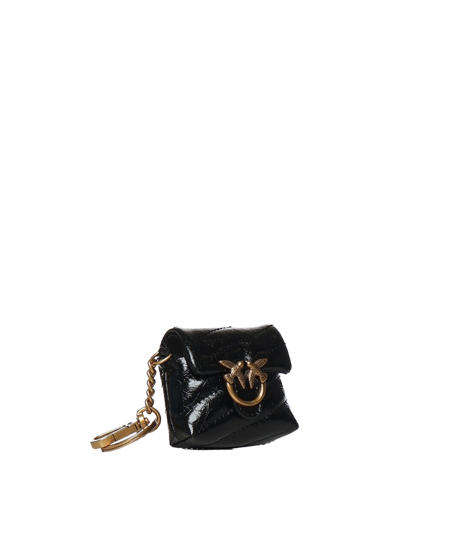 Custodia AirPods Love Bag Puff in pelle 105869 A37OZ99Q PINKO 