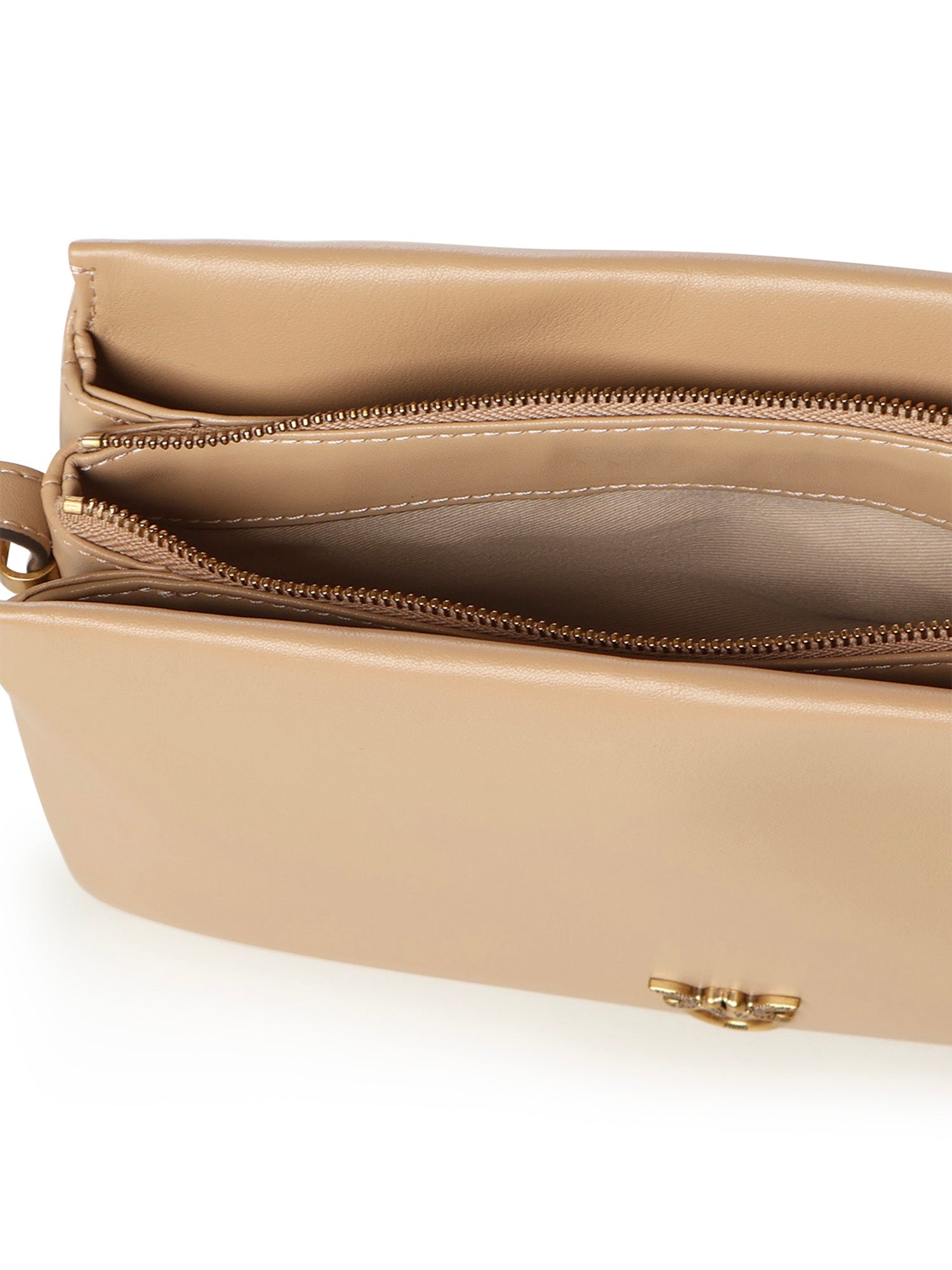 Borsa a tracolla Mini One, Two, Three Bag in pelle 105883 A0QOC94Q PINKO 