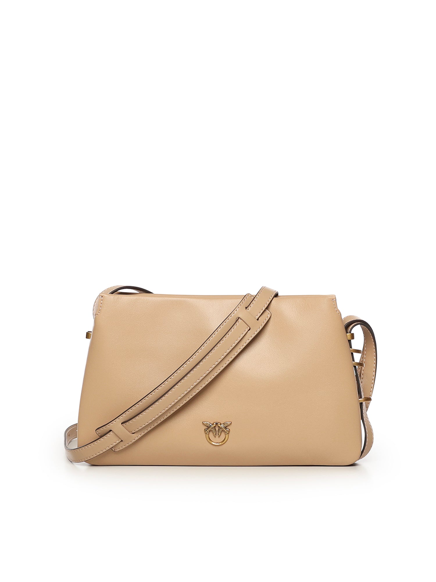 Borsa a tracolla Mini One, Two, Three Bag in pelle 105883 A0QOC94Q PINKO 