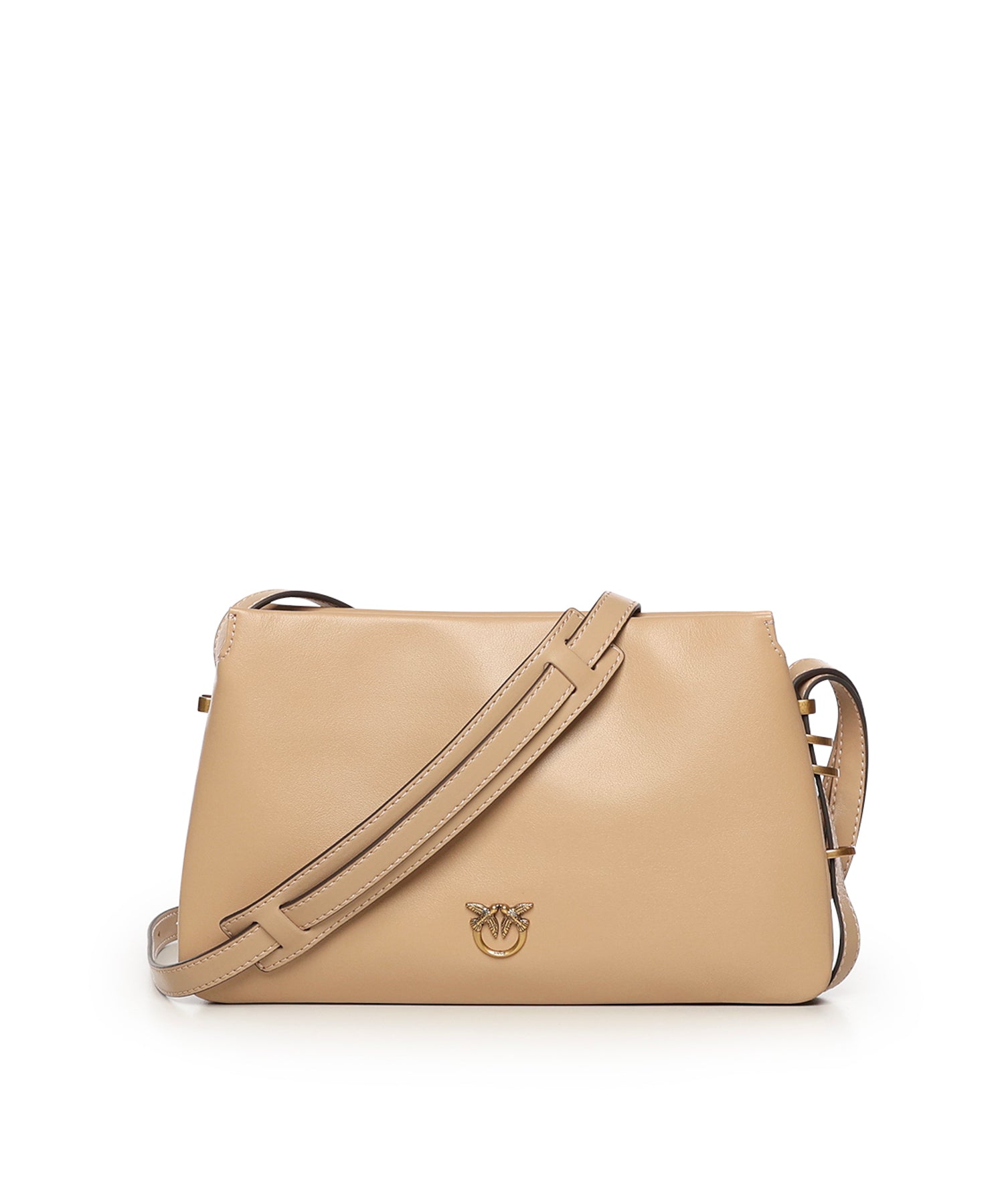 Borsa a tracolla Mini One, Two, Three Bag in pelle 105883 A0QOC94Q PINKO 