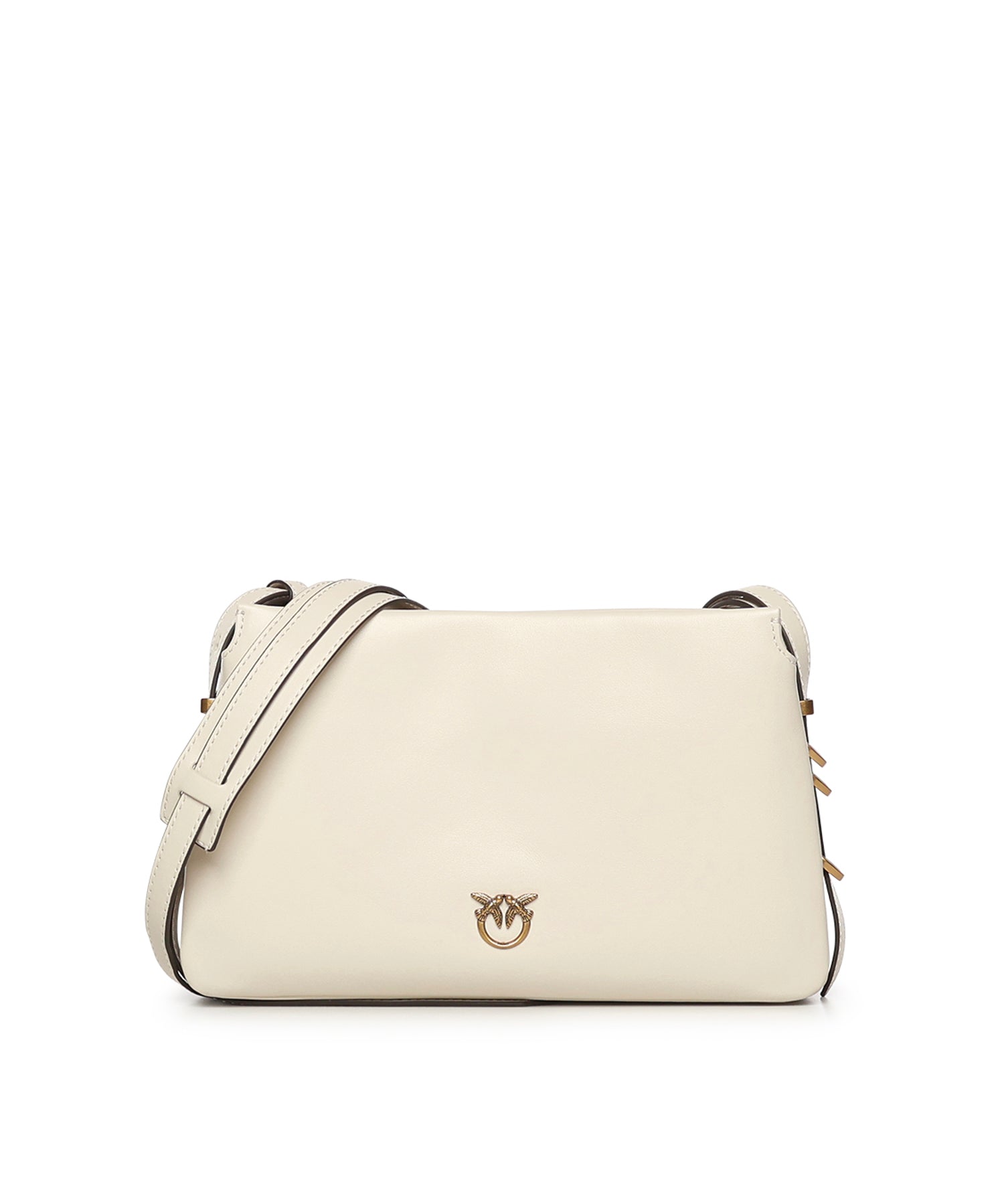 Borsa a tracolla Mini One, Two, Three Bag in pelle 105883 A0QOZ14Q PINKO 