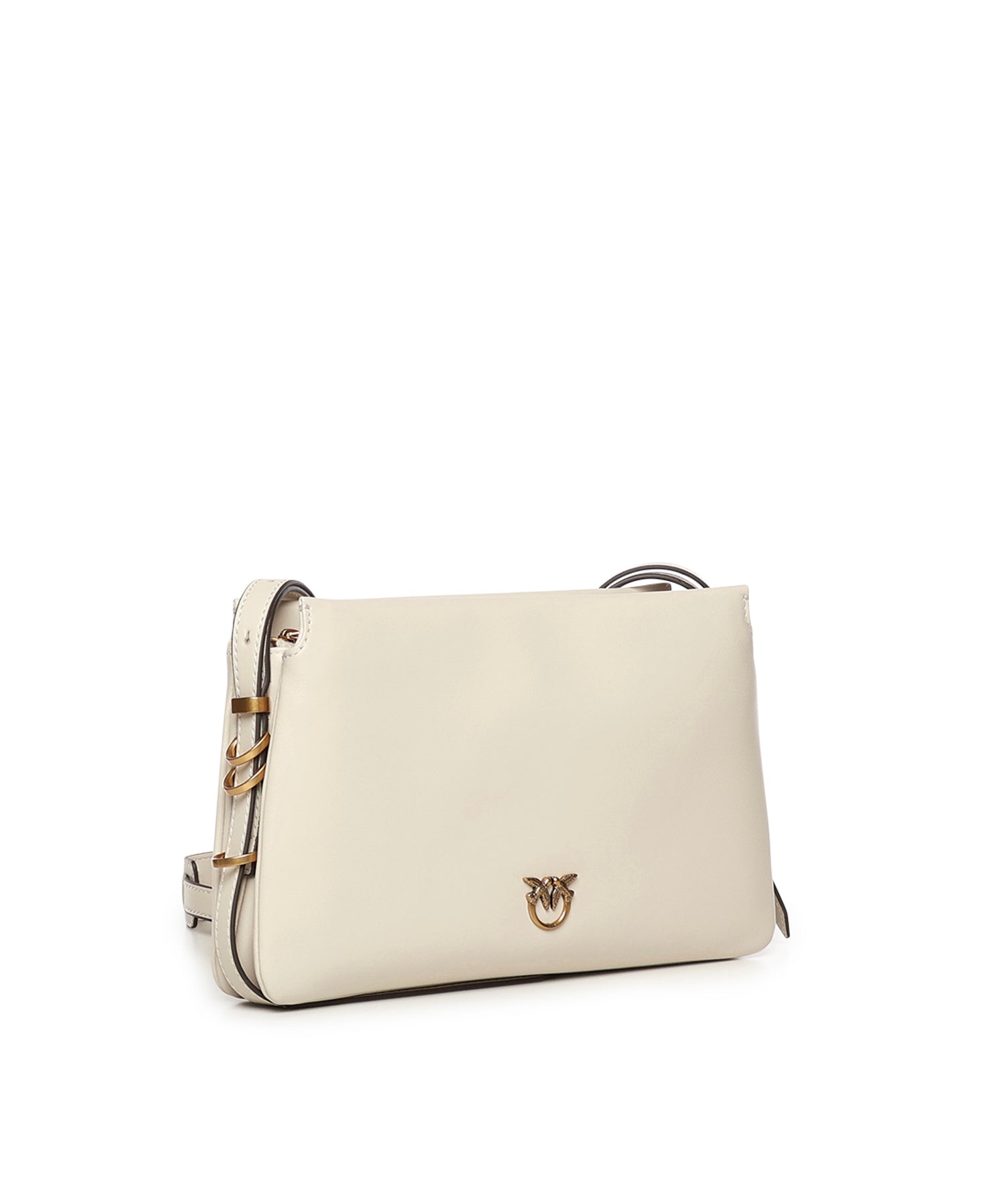 Borsa a tracolla Mini One, Two, Three Bag in pelle 105883 A0QOZ14Q PINKO 