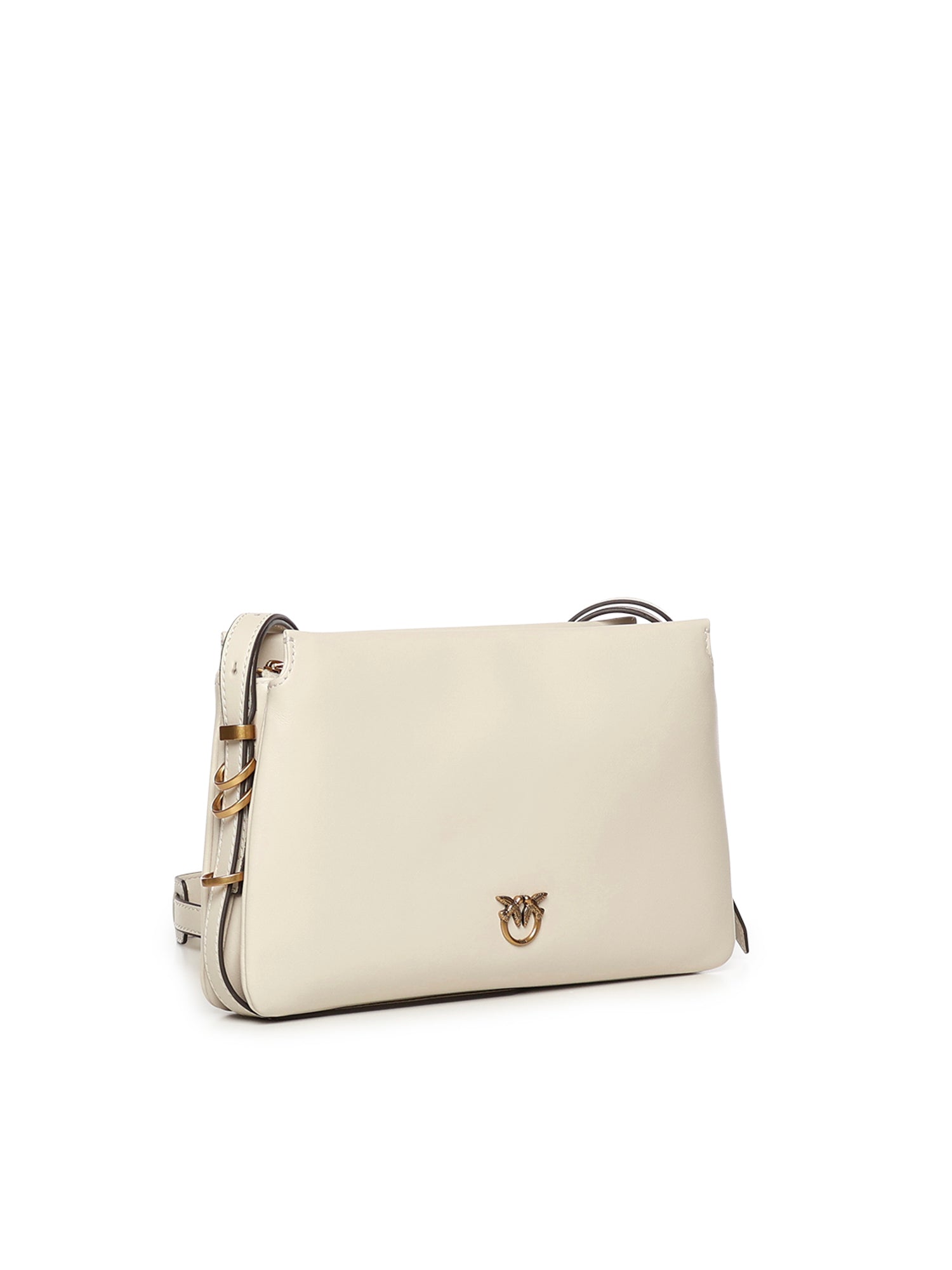 Borsa a tracolla Mini One, Two, Three Bag in pelle 105883 A0QOZ14Q PINKO 