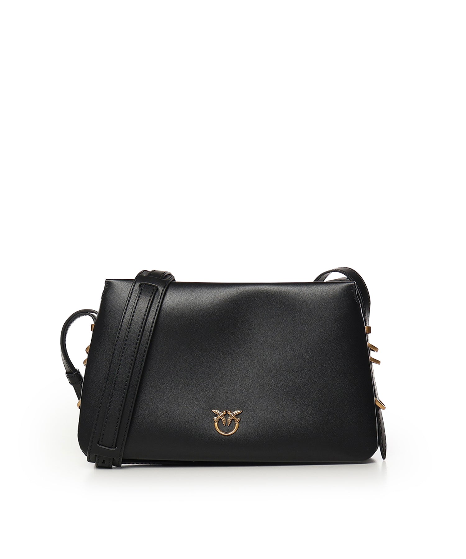 Borsa a tracolla Mini One, Two, Three Bag in pelle 105883 A0QOZ99Q PINKO 