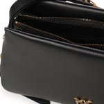 Borsa a tracolla Mini One, Two, Three Bag in pelle 105883 A0QOZ99Q PINKO 