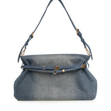 Borsa a spalla grande Belt Bag Big in denim 105903 A31GPJDQ PINKO 