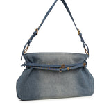 Borsa a spalla grande Belt Bag Big in denim 105903 A31GPJDQ PINKO 