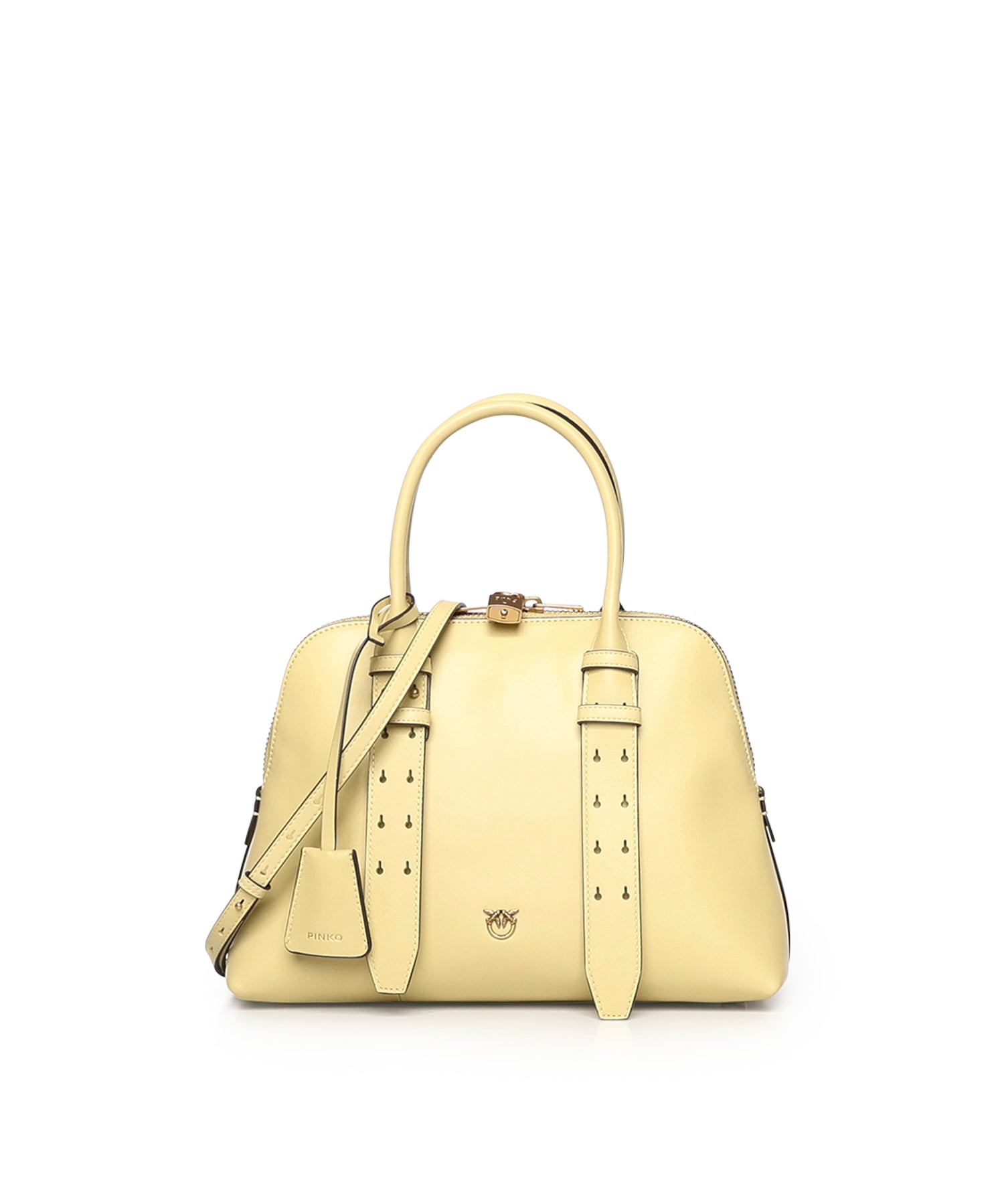 Borsa a mano media Escape Bag in pelle 105906 A0QOC39Q PINKO 