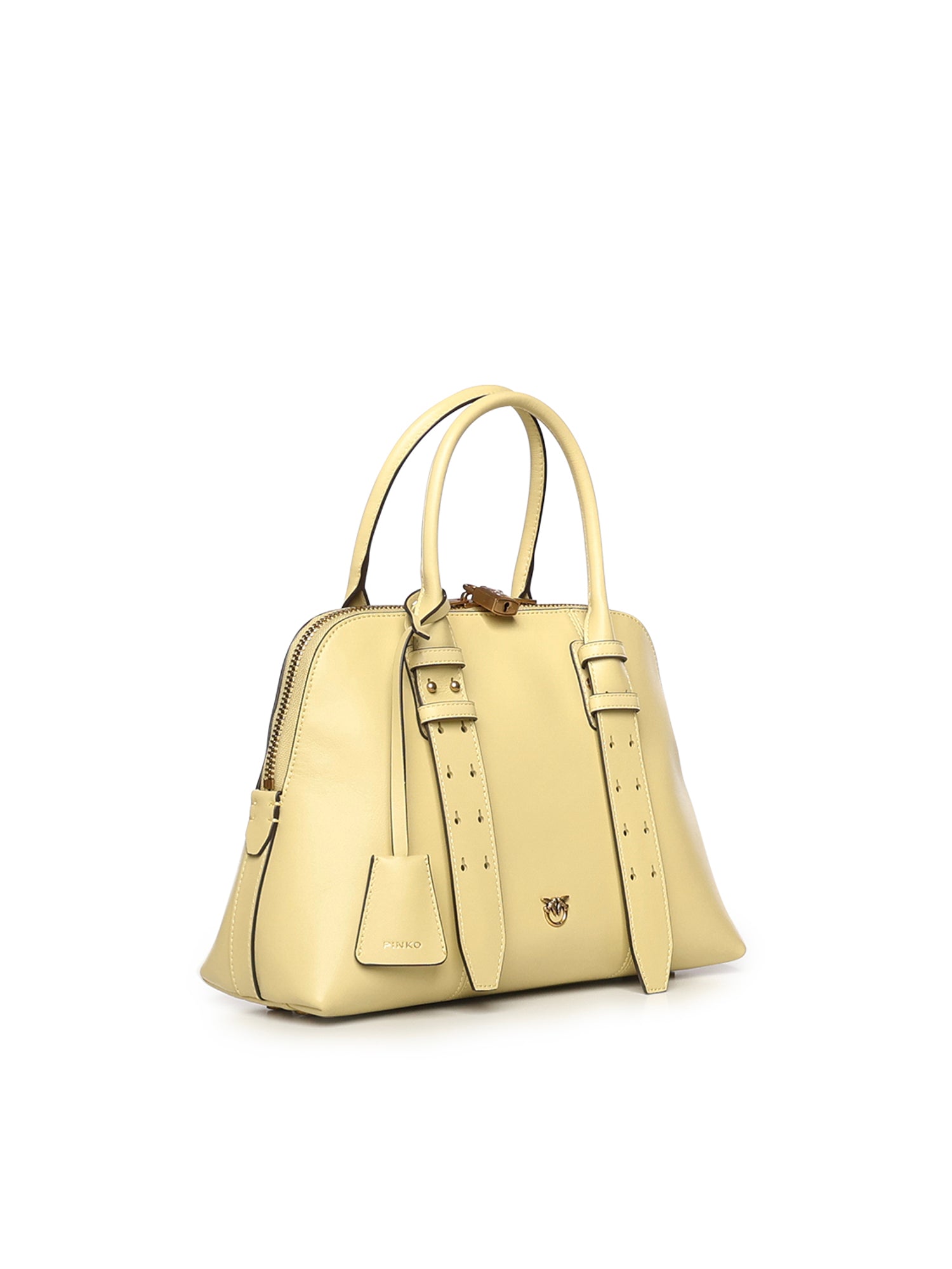 Borsa a mano media Escape Bag in pelle 105906 A0QOC39Q PINKO 