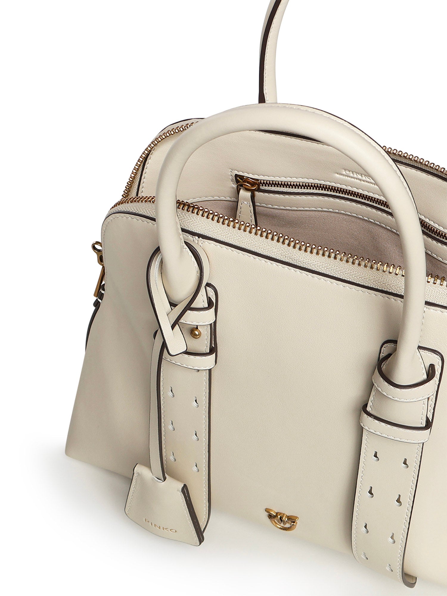 Borsa a mano media Escape Bag in pelle 105906 A0QOZ14Q PINKO 