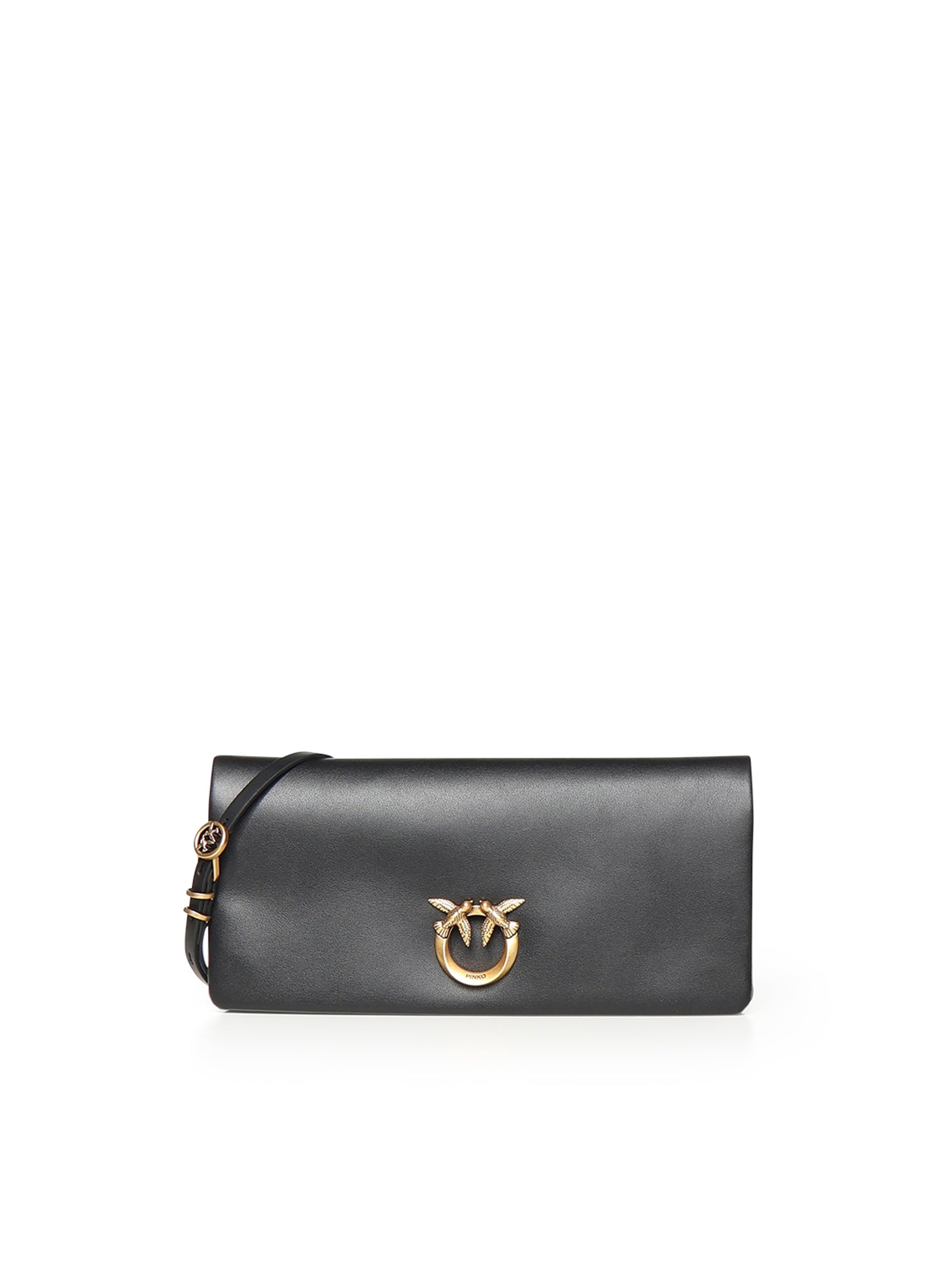 Pochette Love Bag Click Soft Horizontal in pelle 106022 A0QOZ99Q PINKO 