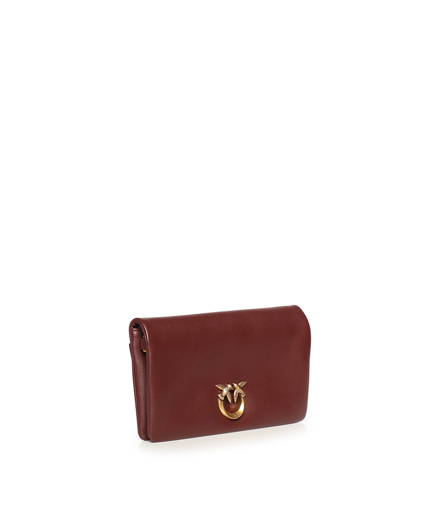 Pochette a tracolla Love Bag Click Soft Horizontal Mini in pelle 106023 A0QOR49Q PINKO 