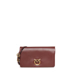 Pochette a tracolla Love Bag Click Soft Horizontal Mini in pelle 106023 A0QOR49Q PINKO 