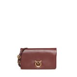 Pochette a tracolla Love Bag Click Soft Horizontal Mini in pelle 106023 A0QOR49Q PINKO 