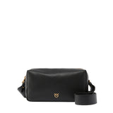 Borsa a spalla media Horizontal Bag in pelle 106062 A0QOZ99Q PINKO 