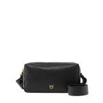 Borsa a spalla media Horizontal Bag in pelle 106062 A0QOZ99Q PINKO 