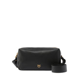 Borsa a spalla media Horizontal Bag in pelle 106062 A0QOZ99Q PINKO 