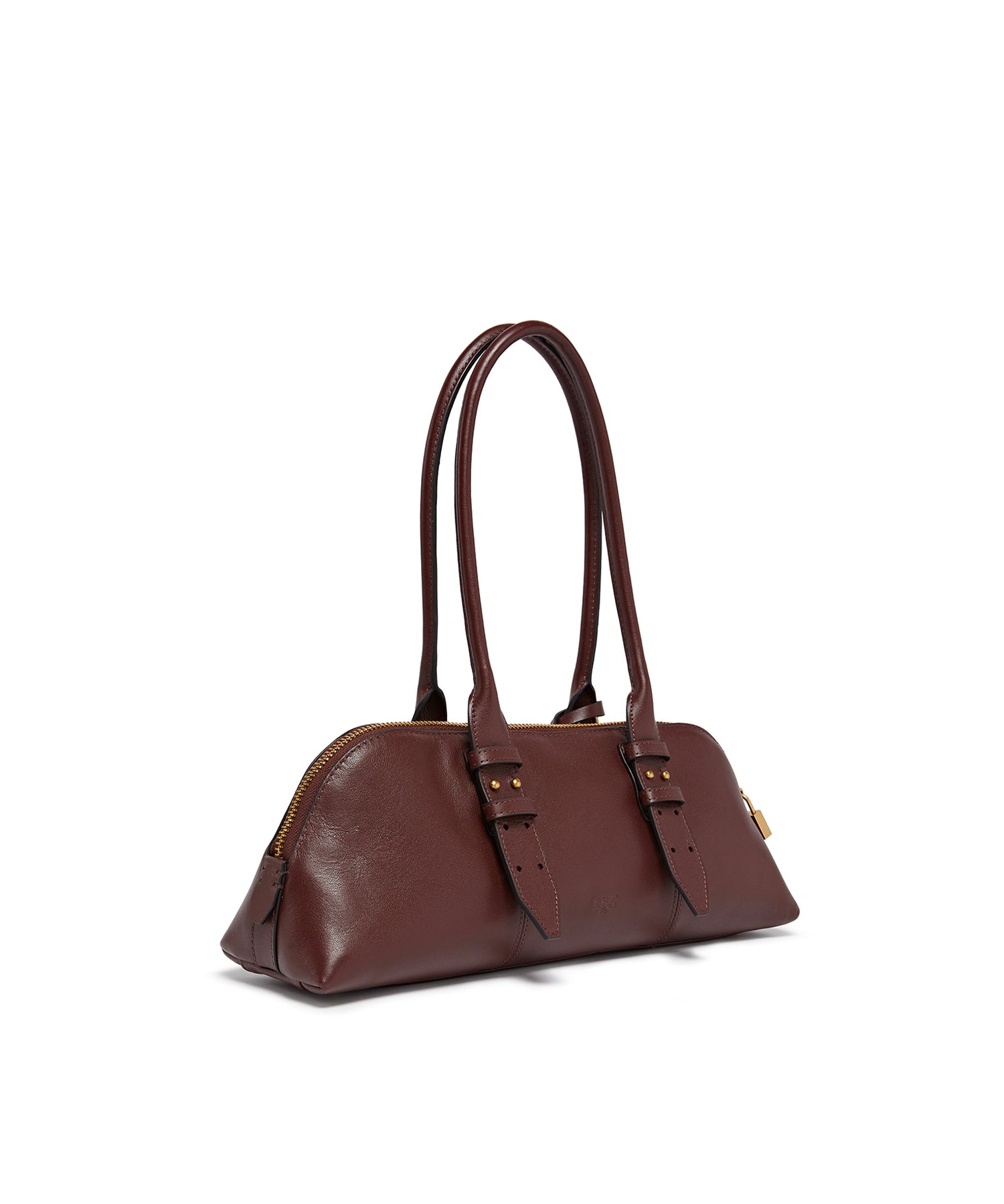 Borsa bowling Escape Bag Horizontal in pelle 106169 A0QOR49Q PINKO 