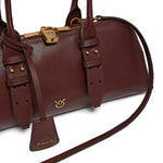 Borsa bowling Escape Bag Horizontal in pelle 106169 A0QOR49Q PINKO 