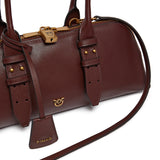 Borsa bowling Escape Bag Horizontal in pelle 106169 A0QOR49Q PINKO 