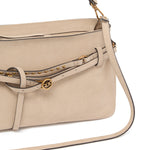Borsa a spalla media Belt Bag in suede<BR/> 106176 A0F6C50Q PINKO 