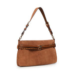 Borsa a spalla media Belt Bag in suede 106176 A0F6L17Q PINKO 