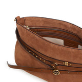 Borsa a spalla media Belt Bag in suede 106176 A0F6L17Q PINKO 