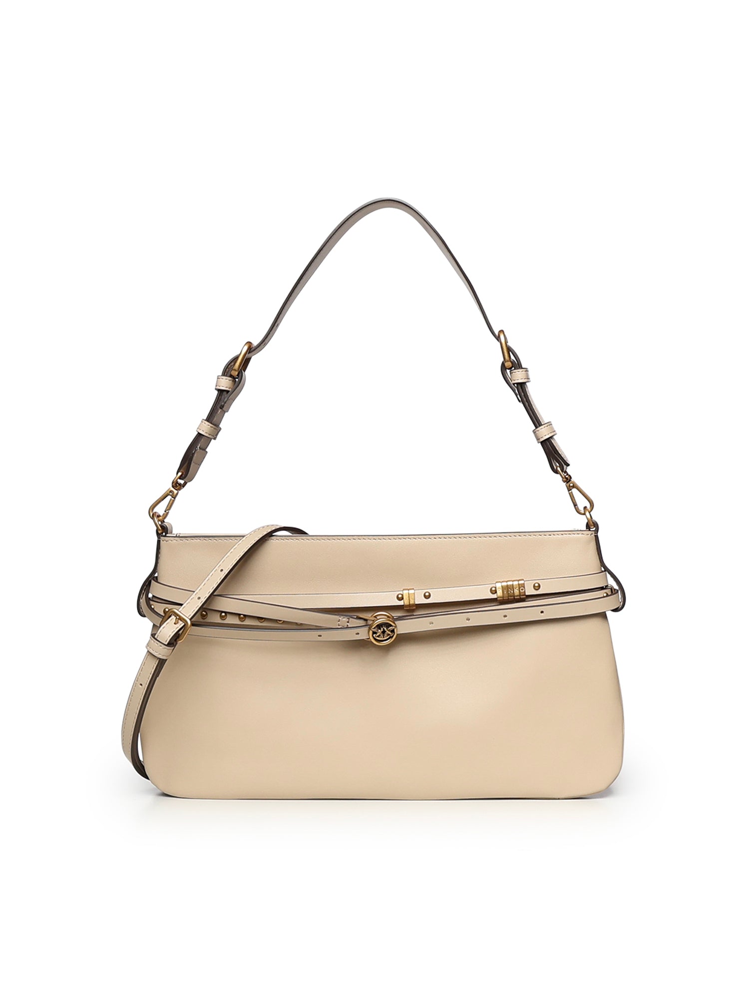 Borsa a spalla media Belt Bag in pelle 106176 A0QOC50Q PINKO 