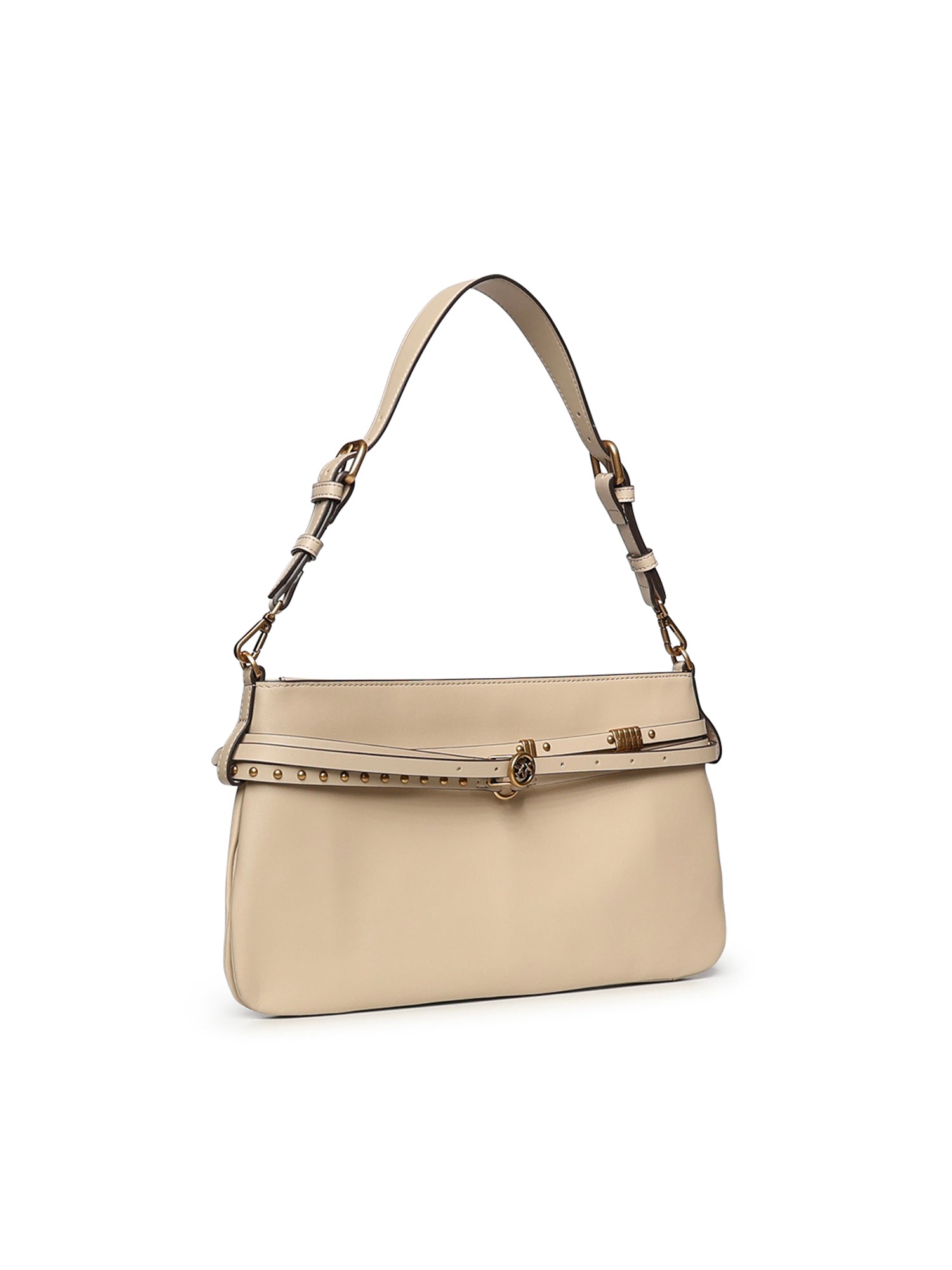 Borsa a spalla media Belt Bag in pelle 106176 A0QOC50Q PINKO 