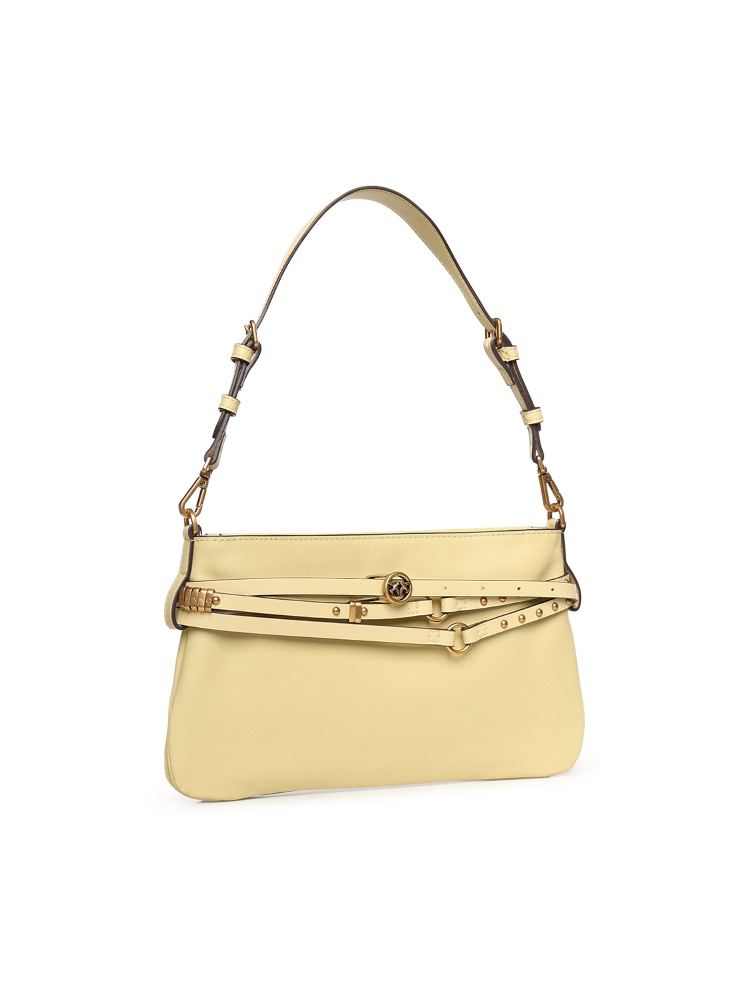 Borsa a spalla Belt Bag Mini in pelle 106177 A0QOC39Q PINKO 