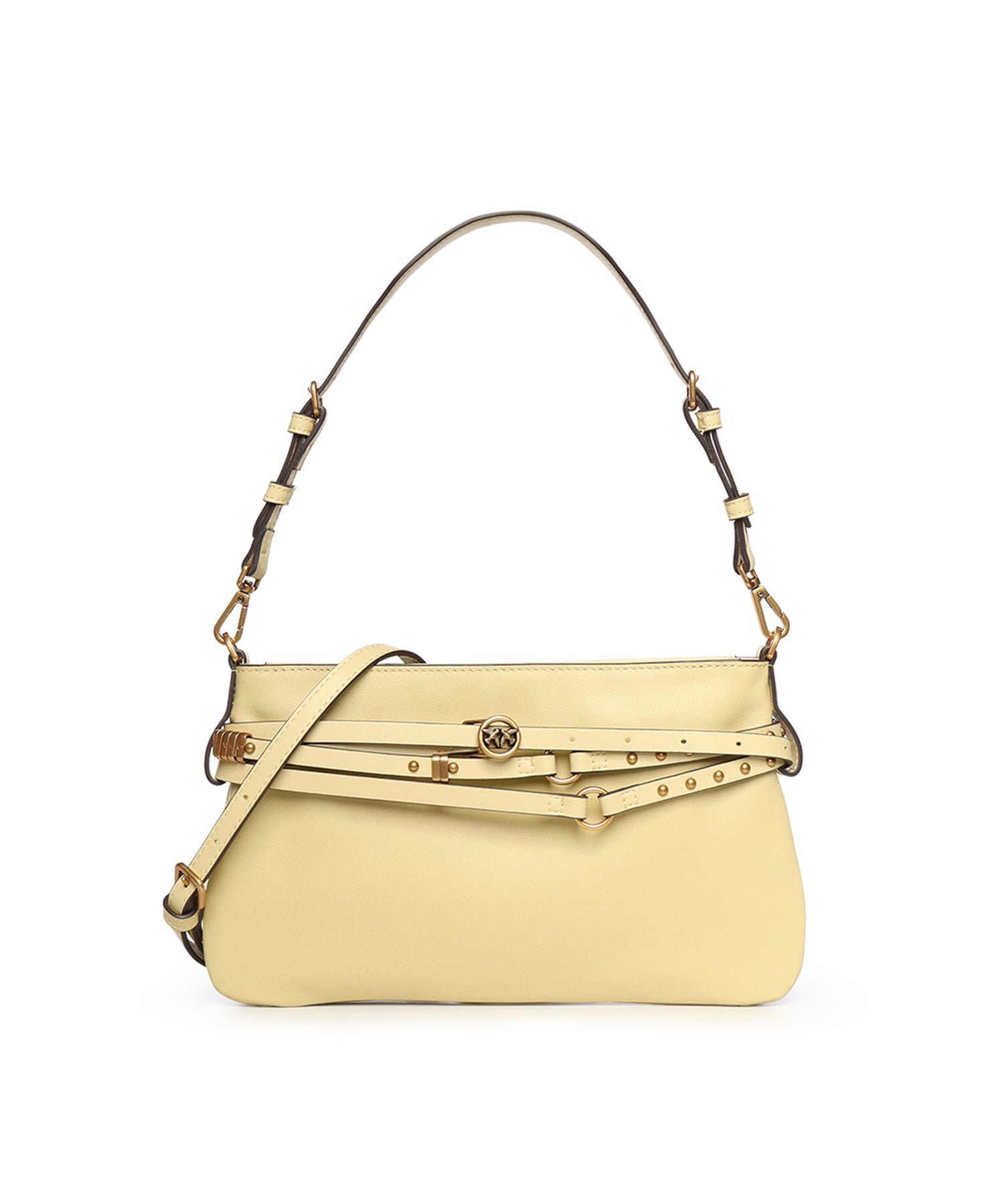 Borsa a spalla Belt Bag Mini in pelle 106177 A0QOC39Q PINKO 