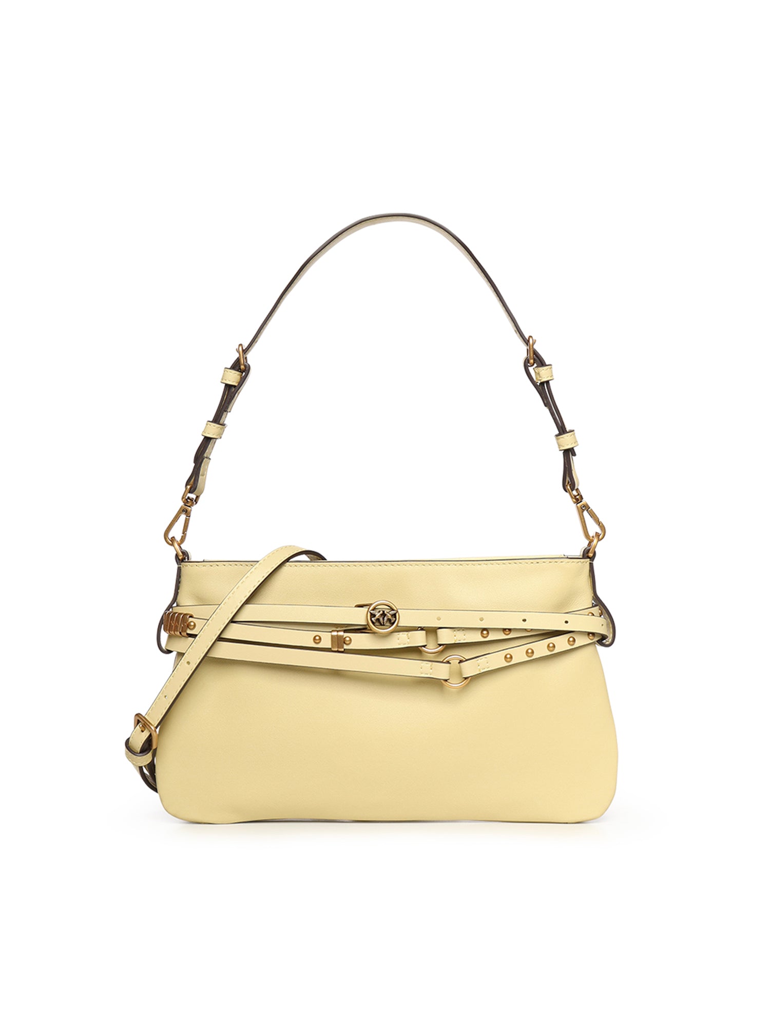 Borsa a spalla Belt Bag Mini in pelle 106177 A0QOC39Q PINKO 